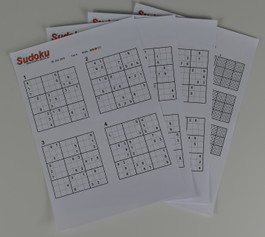 Sudoku ausdrucken 🥇- täglich 120 neue Sudoku zum ausdrucken